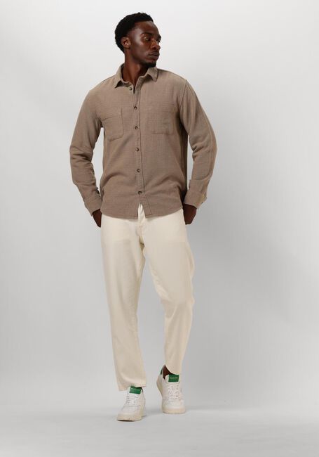 Sand SELECTED MEN Hemden SLHREGOWEN-GRINDLE CHECK SHIRT LS - large