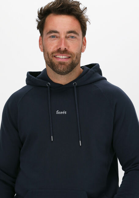 Dunkelblau FORÉT Sweatshirt BISON HOODIE - large