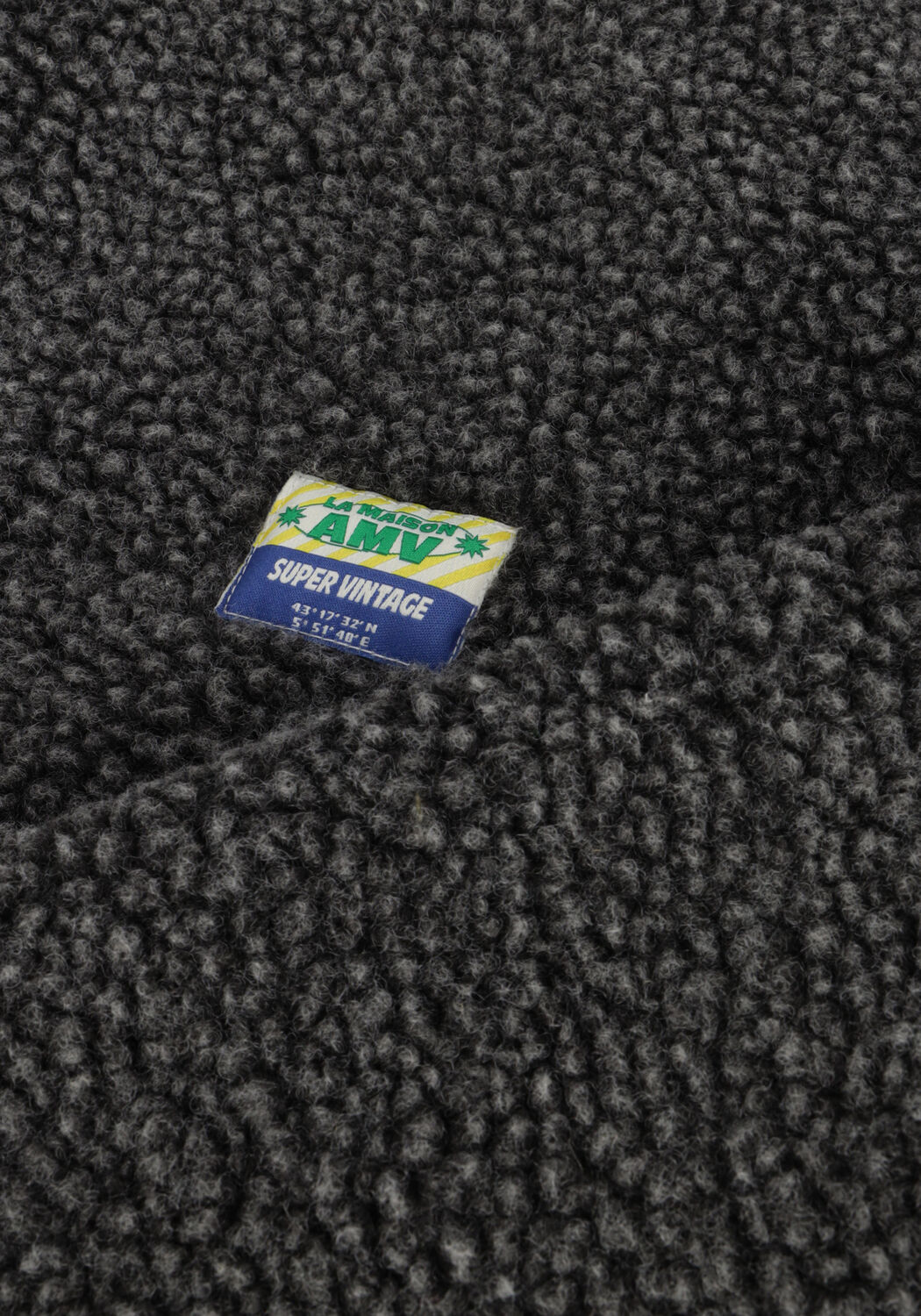 Dunkelgrau AMERICAN VINTAGE Strickjacke HOKTOWN ZIP - large