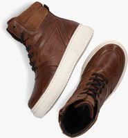 Cognacfarbene OMODA Sneaker high K001043 - medium