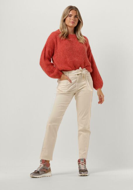 Rote SUMMUM Pullover OVERSIZED CHUNKY SWEATER MOHAIR BLEND KNIT - large