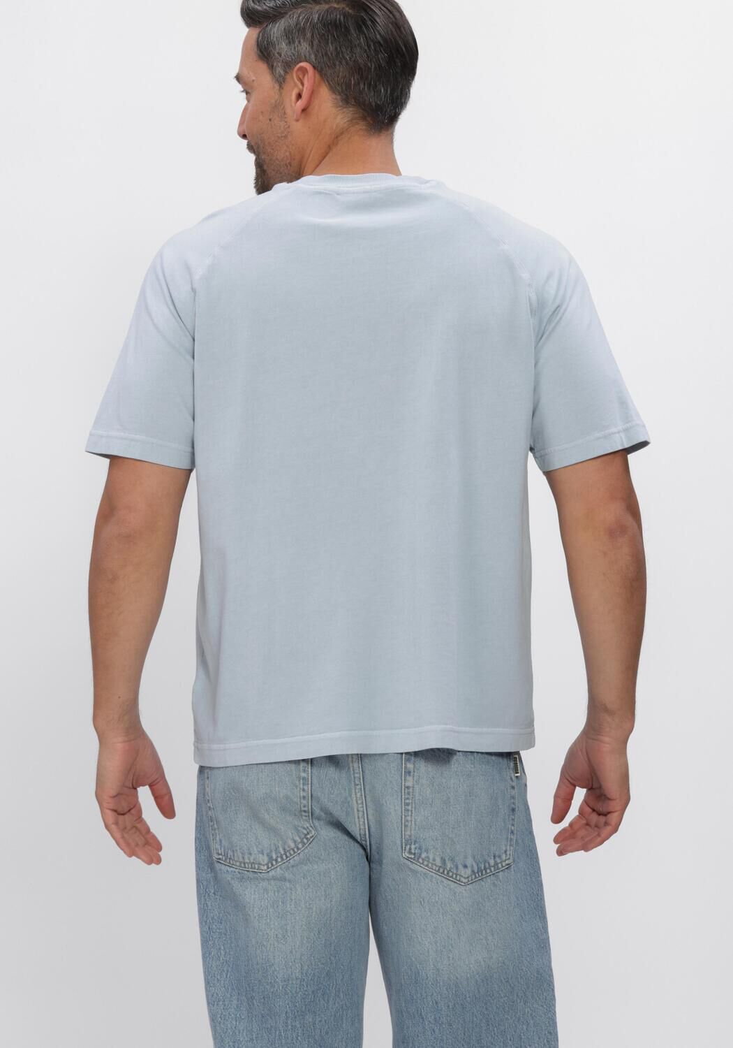 Hellblau DRYKORN T-shirt MAVIAN 520005 - large