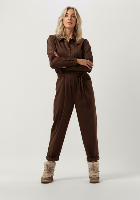 Braune ANOTHER LABEL Jumpsuit INGUNN JUMPSUIT - large