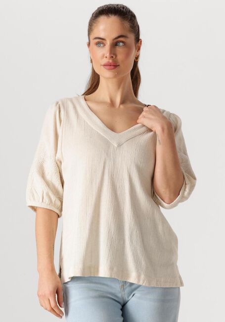 Ecru CIRCLE OF TRUST Blusen EVALINA BLOUSE - large
