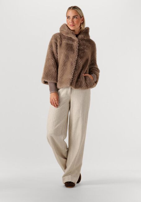 Braune SIMPLE Fake-Fur-Jack WV-ITA-FFUR-25-3 - large