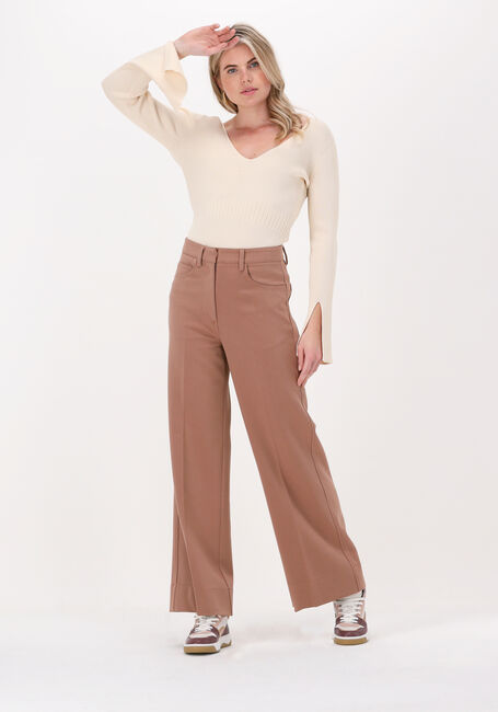 Beige NOTES DU NORD Pullover CHRISTINE KNITTED BLOUSE - large