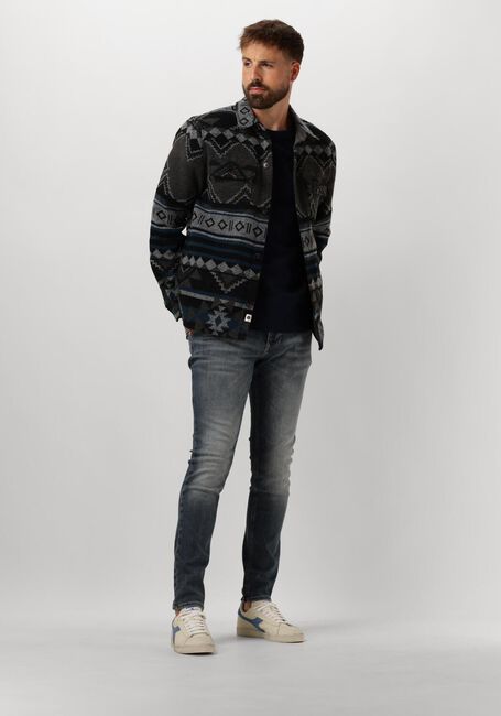 Dunkelgrau ANERKJENDT Overshirt AKOSCAR CHECK OVERSHIRT - large