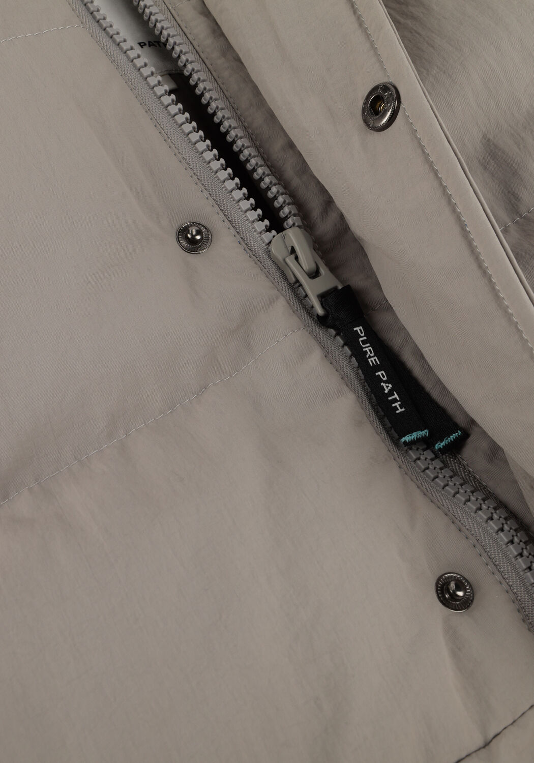 Graue PURE PATH Wattierte Jack REGULAR FIT JACKETS PADDED404 - large