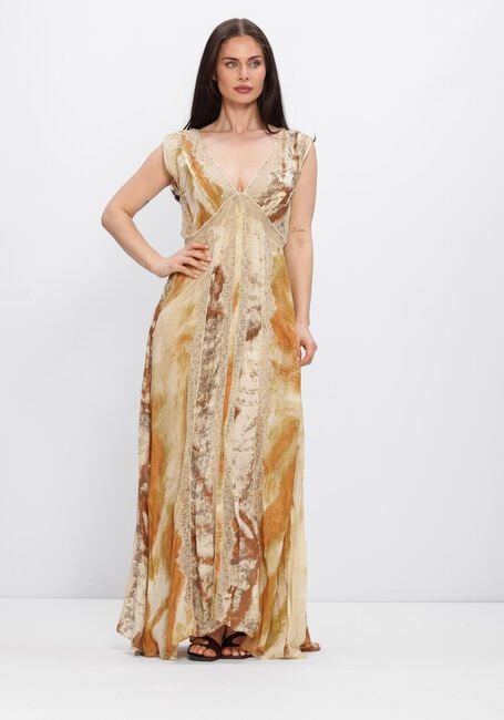 Mehrfarbige/Bunte MES DEMOISELLES Maxikleid SAMSAM - large