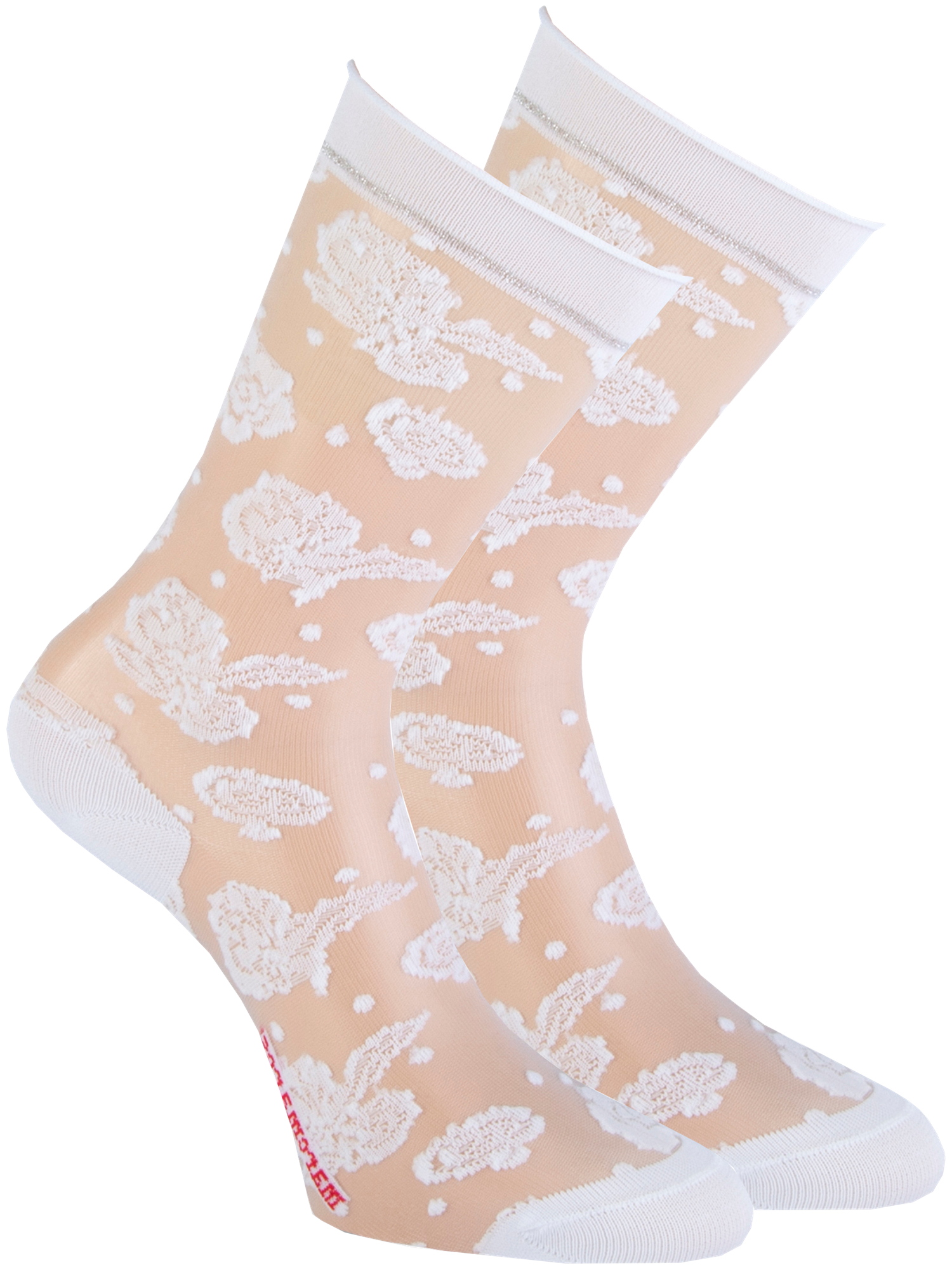 Weiße MARCMARCS Socken EMILY 6ak62 Weiße MARCMARCS Socken EMILY 6ak62