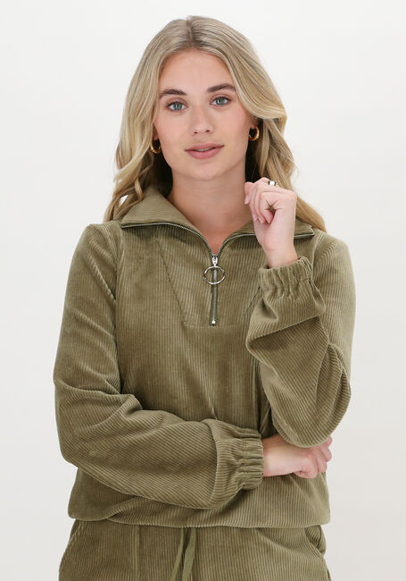 Dunkelgrün YDENCE Sweatshirt SWEATER JENKA - large