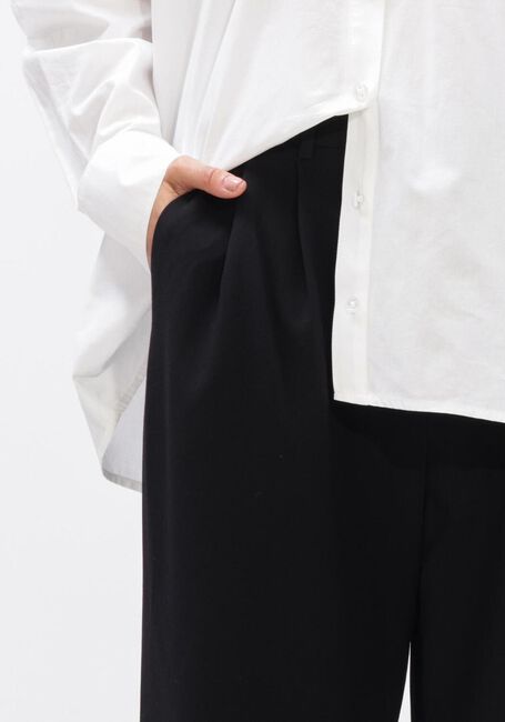 Schwarze ALIX THE LABEL Weite Hose LADIES WOVEN BAGGY PANTALON - large