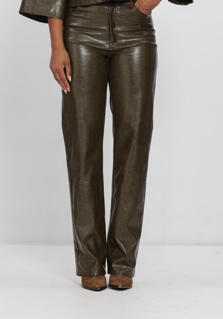 Khaki NUKUS Lange Hosen PATRICIA PANTS PU - large