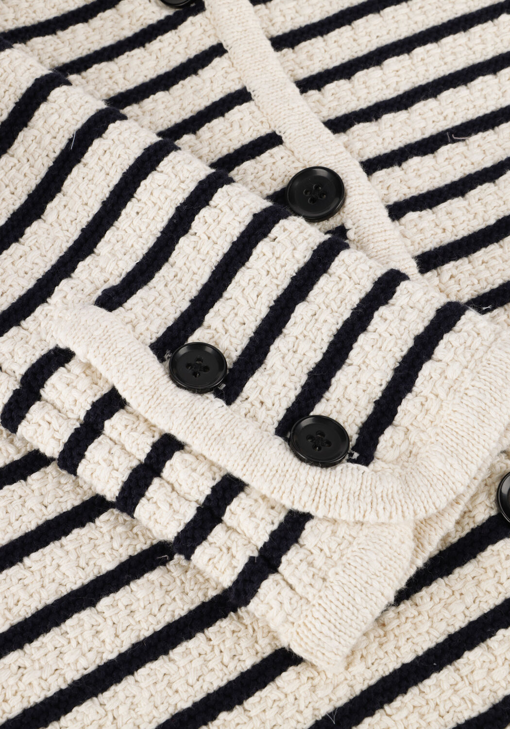 Ecru WITHBLACK Strickjacke WBLMERIAN BOUCLE KNIT JACKET - large