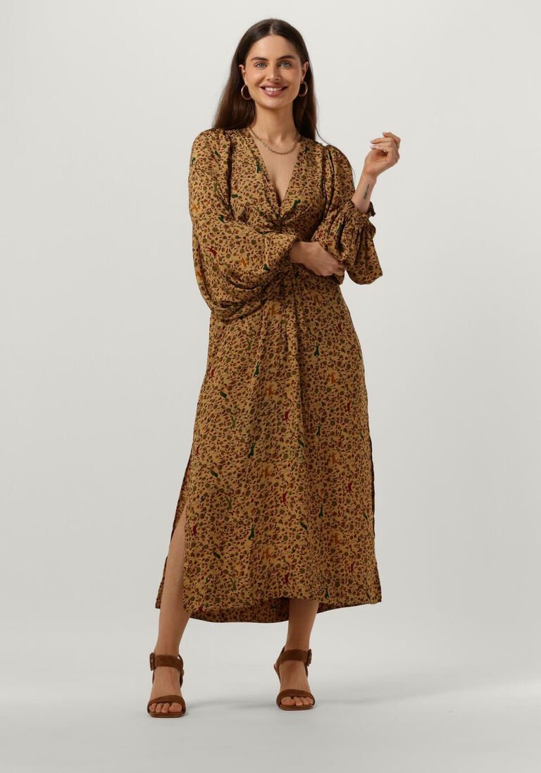 braune sissel edelbo midikleid cherilyn dress
