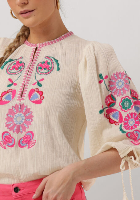 Creme ANTIK BATIK Blusen MAGOO BLOUSE - large