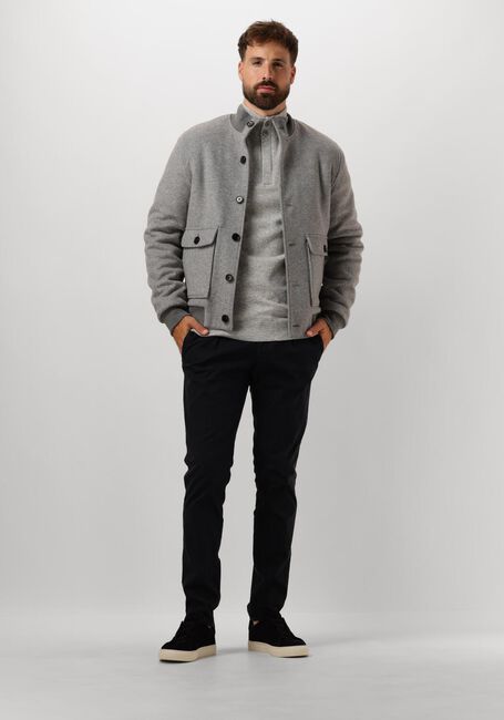 Graue PROFUOMO Jack OUTERW BMBR KNIT JACK - large