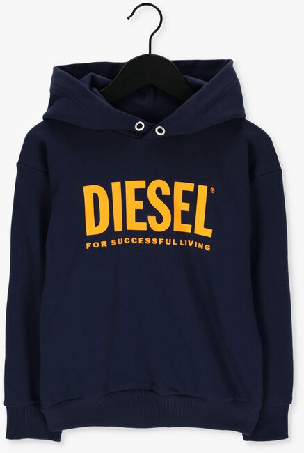 Blaue DIESEL Pullover SDIVISION-LOGOX OVER - large
