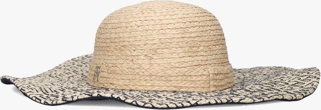 Beige TOMMY HILFIGER Hut BEACH SUMMER STRAW HAT - large