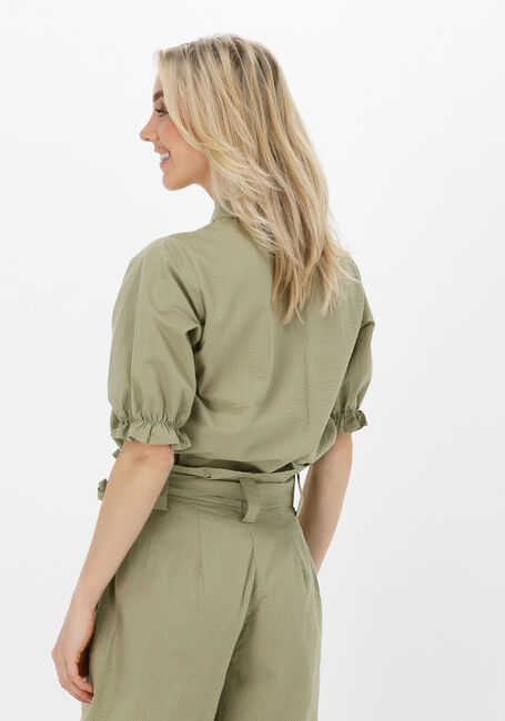 Olive MODSTRÖM Bluse PANNE SHIRT - large
