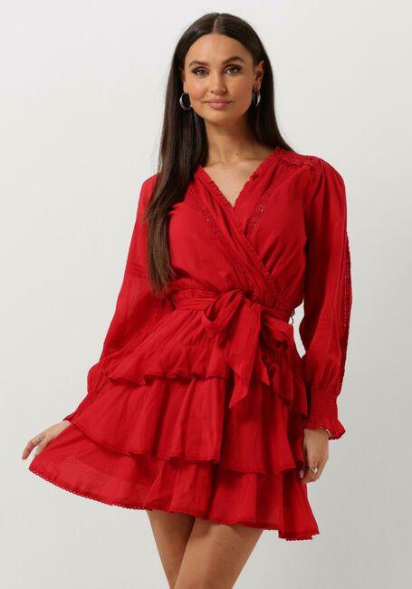 Rote NEO NOIR Minikleid ADA S VOILE DRESS - large