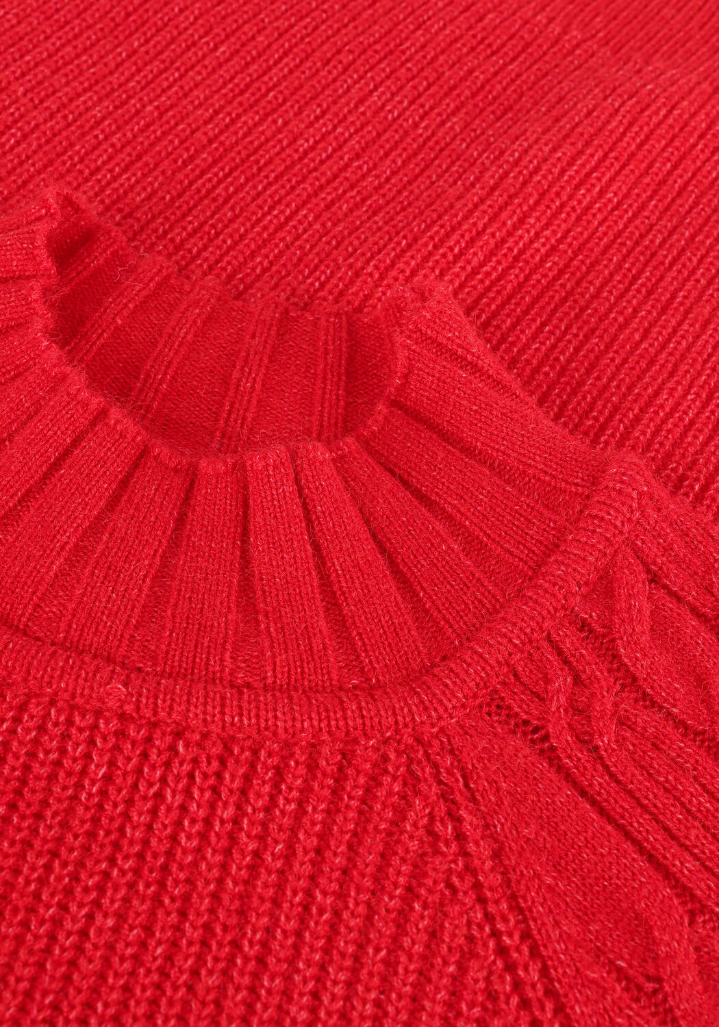 Rote OBJECT Pullover IVY L/S KNIT PULLOVER - large