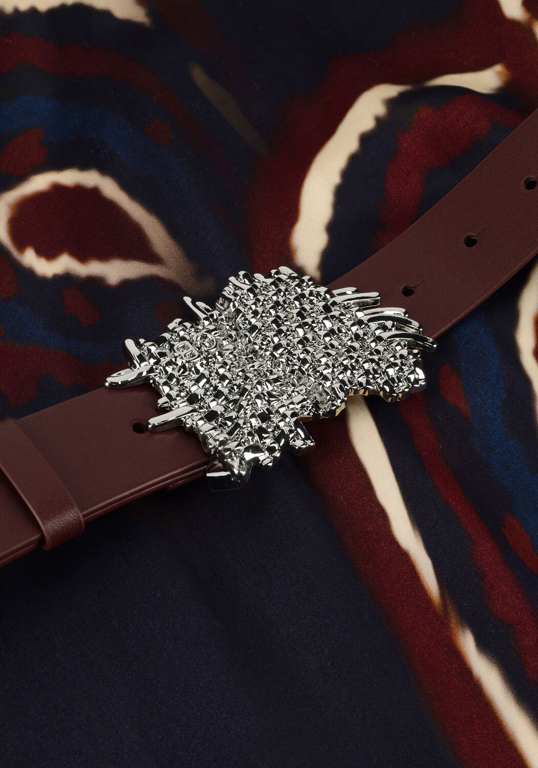 Mehrfarbige/Bunte CAROLINE BISS Midikleid 4133 - large