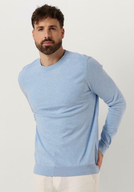 Hellblau SELECTED HOMME Pullover SLHBERG CREW NECK NOOS - large