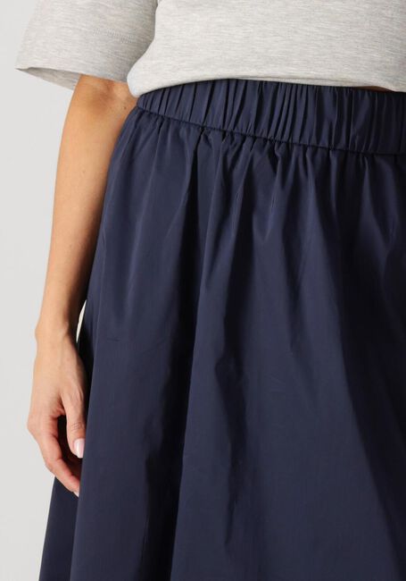 Blaue NEO NOIR Röcke YARA LONG POPLIN SKIRT - large