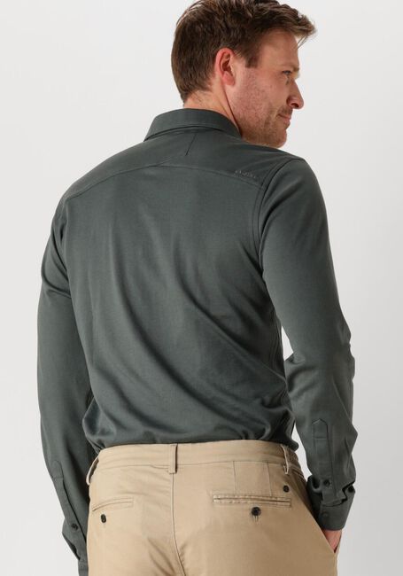 Grüne CAST IRON Casual-Oberhemd LONG SLEEVE SHIRT CF TEC TONE INTERLOCK JERSEY - large