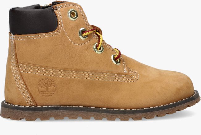 Camelfarbene TIMBERLAND Schnürboots POKEY PINE 6IN BOOT KIDS - large