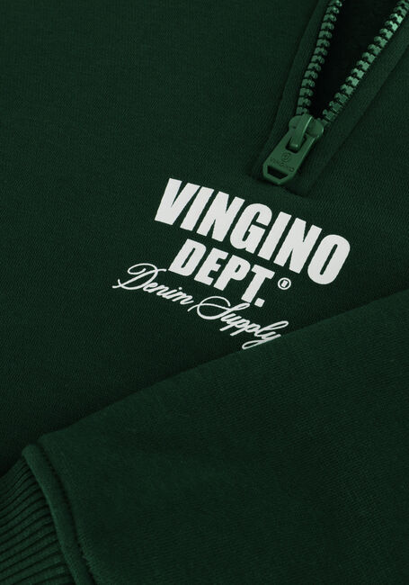 Dunkelgrün VINGINO Sweatshirt BASIC-HALF ZIP - large