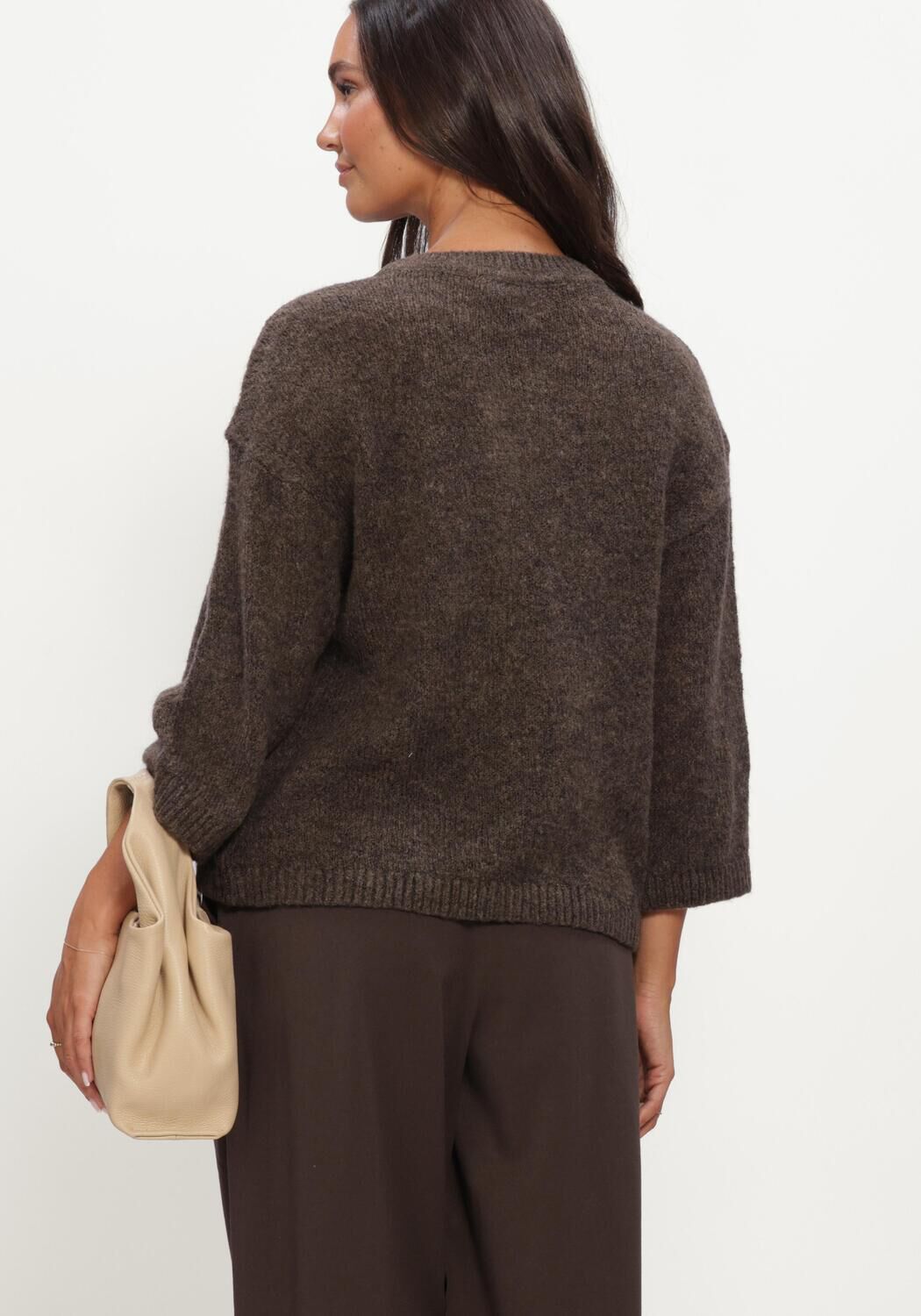 Braune MODSTR&Ouml;M Pullover & Cardigans BAILORMD CARDIGAN - large