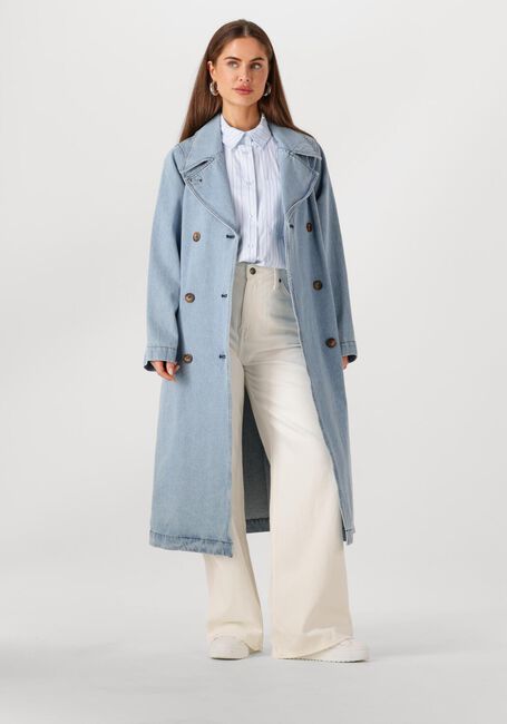 Blaue MODSTRÖM Trenchcoats MADELINEMD DENIM JACKET - large