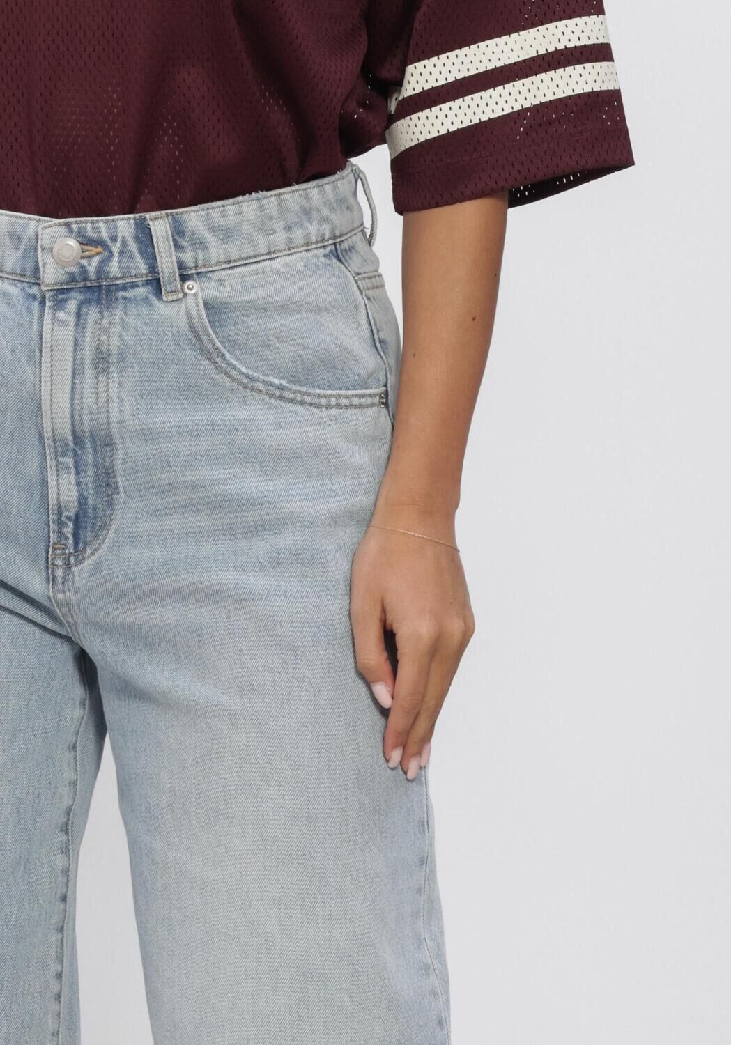 Blaue CATWALK JUNKIE Jeans SUPER LOOSE FIT JEANS DAMAGED - large