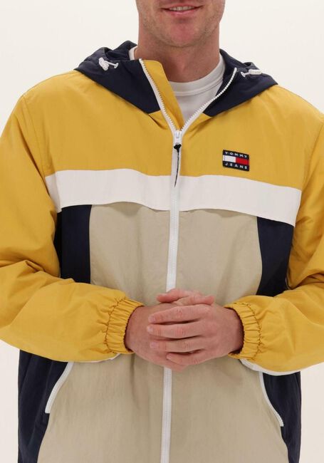 Gelbe TOMMY JEANS Jack TJM CHICAGO COLORBLOCK - large