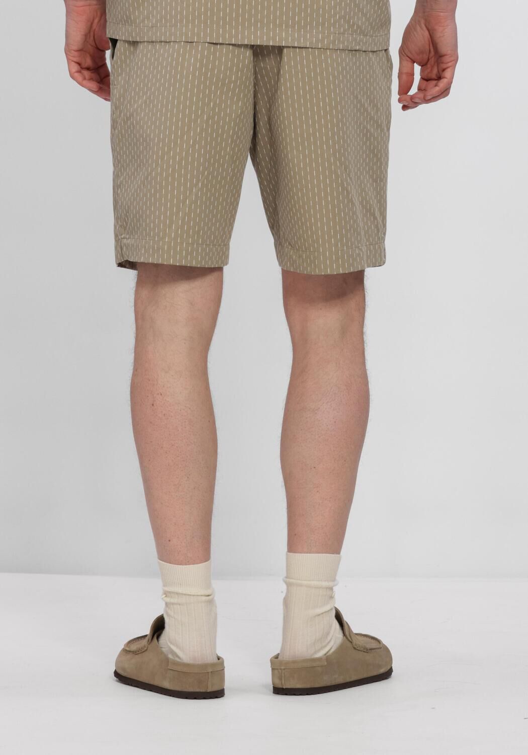 Beige WOODBIRD Kurze Hose WBBOMMY SHIKO SHORTS - large