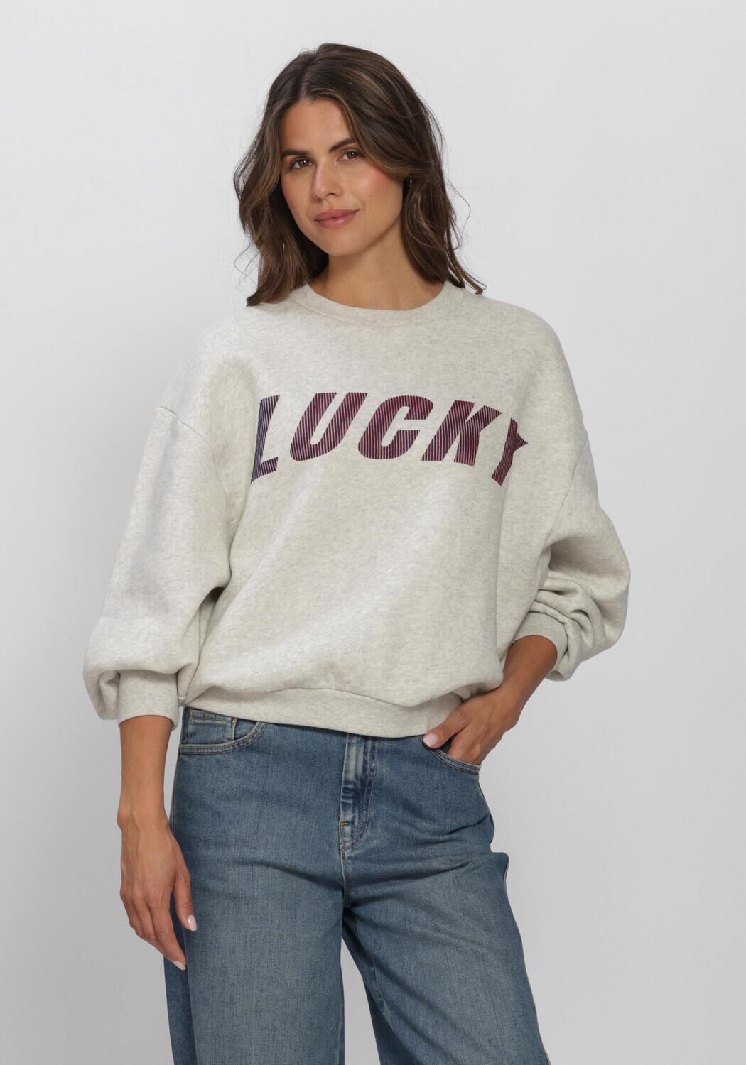 Hellgrau BY-BAR Sweatshirt LILI SPEED SWEATER - large