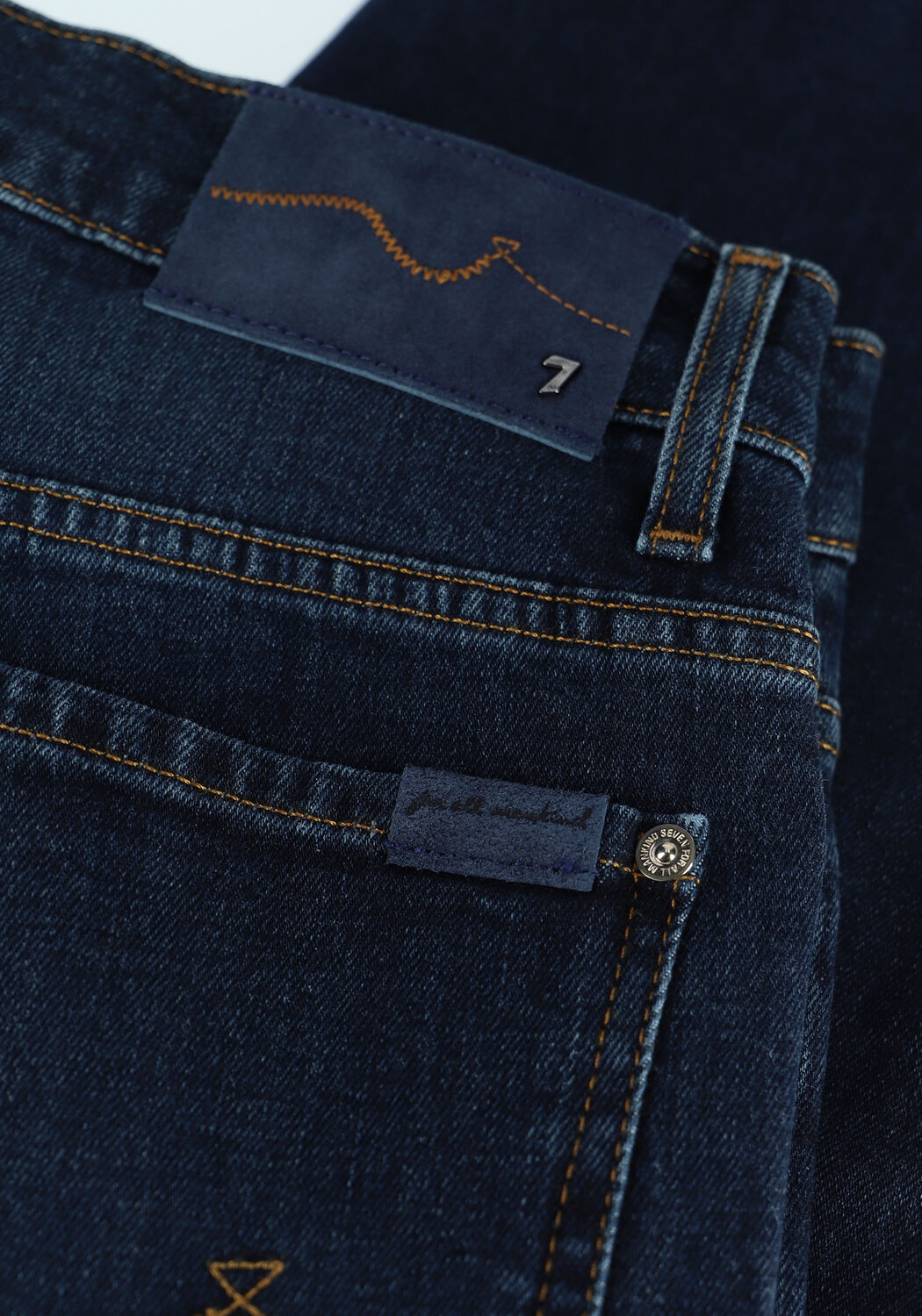 Blaue 7 FOR ALL MANKIND Slim fit jeans RONNIE SPECIAL EDITION AMERICA - large