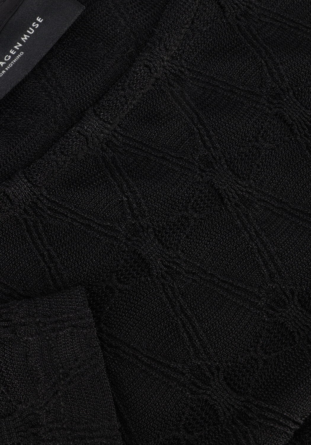 Schwarze COPENHAGEN MUSE Tops & T-shirts CMHANY-TOP - large