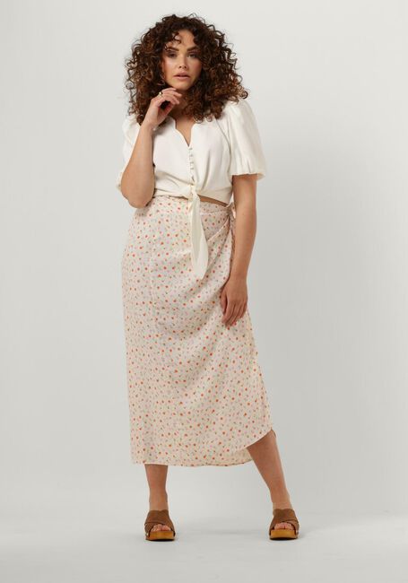 Creme ENVII Midirock ENMALLORCA SKIRT AOP 7014 - large