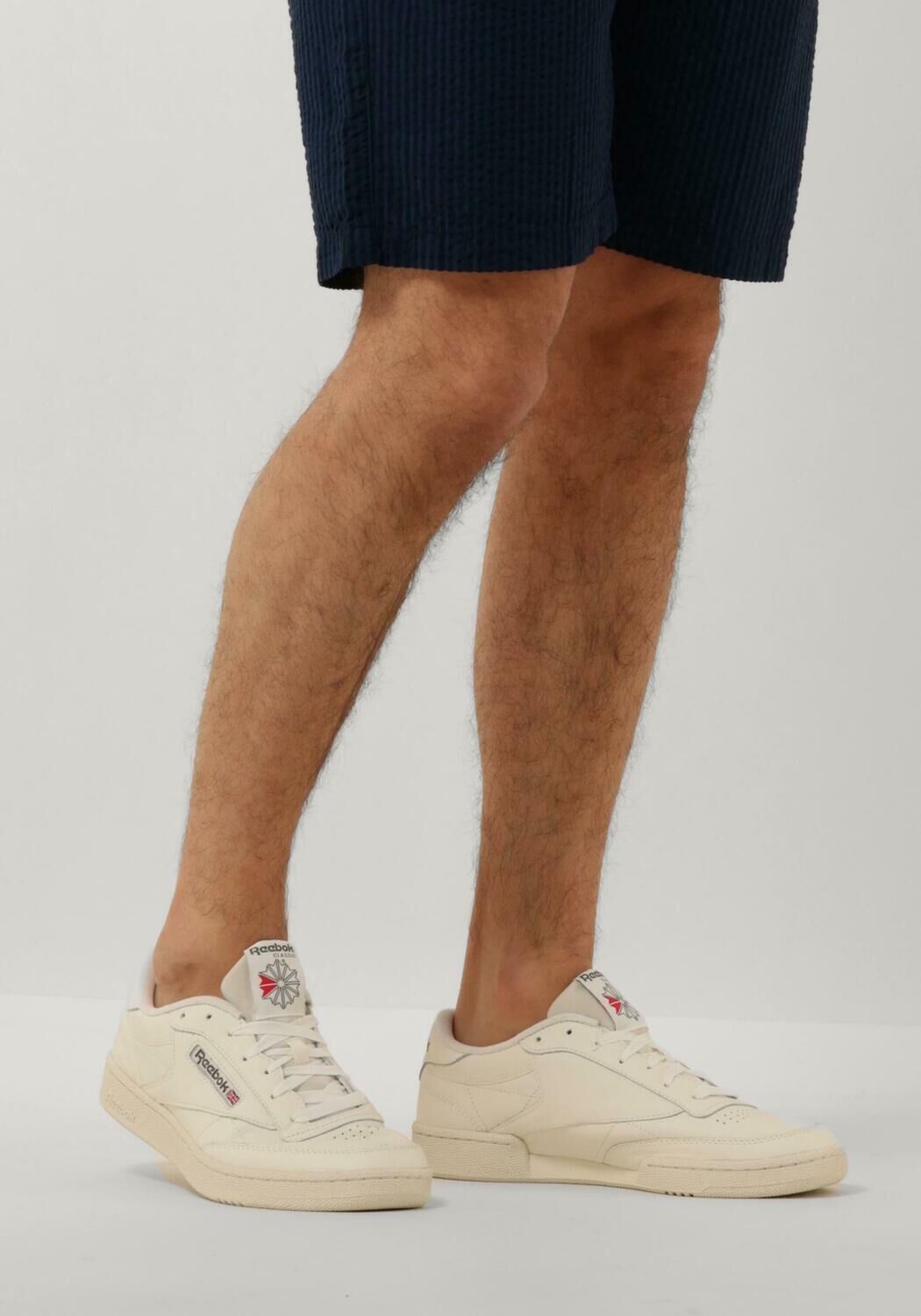 Beige REEBOK Sneaker Low CLUB C 85 MEN - large