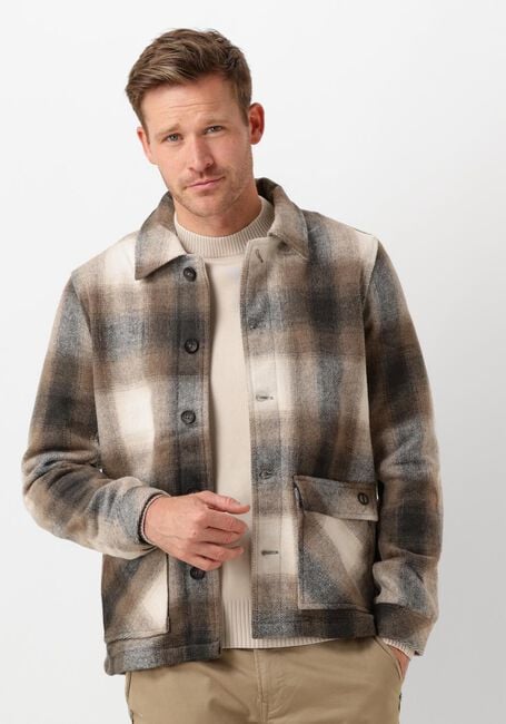 Graue DSTREZZED Jack KEY CHECK JACKET - large