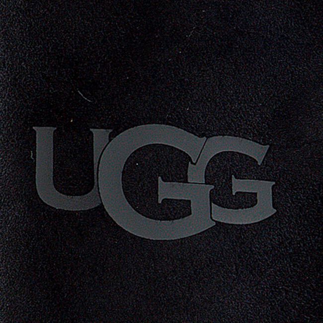 Schwarze UGG Handschuhe SHEEPSKIN LOGO MITTEN Schwarze UGG Handschuhe SHEEPSKIN LOGO MITTEN - large