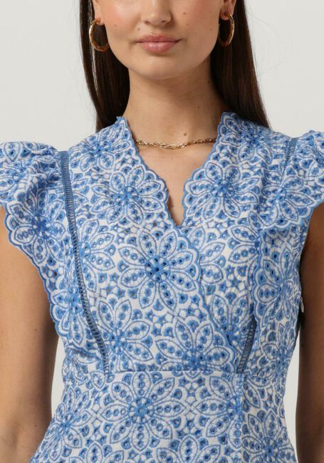 Hellblau SUNCOO Minikleid CASSI - large