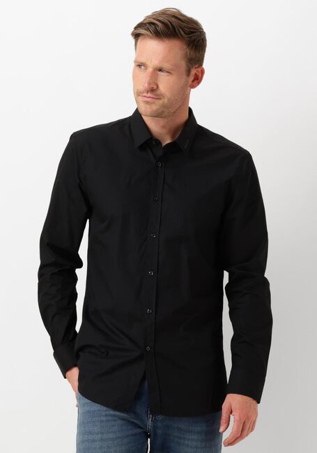 Schwarze HUGO Klassisches Oberhemd ELISHA02 - large