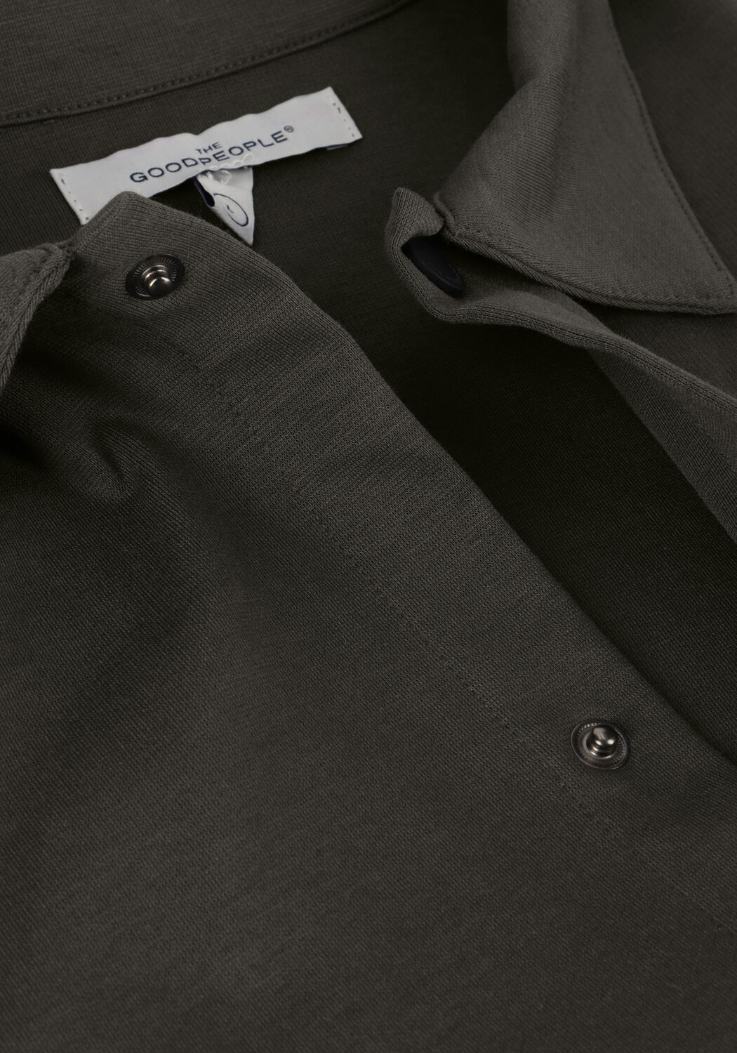 Dunkelgr&uuml;n THE GOODPEOPLE Overshirt LAVI - large