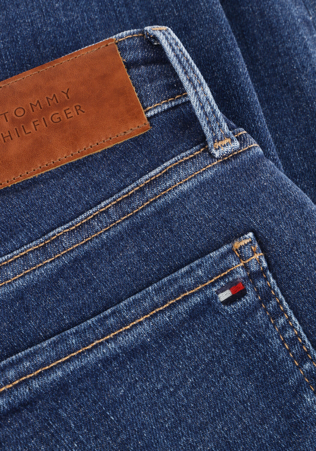 Blaue TOMMY HILFIGER Skinny jeans COMO SKINNY RW ACE - large