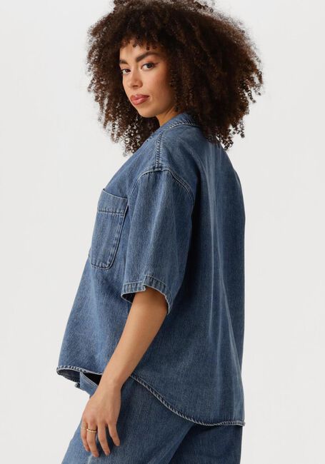 Blaue EDITED Blusen PHELINE SHIRT - large