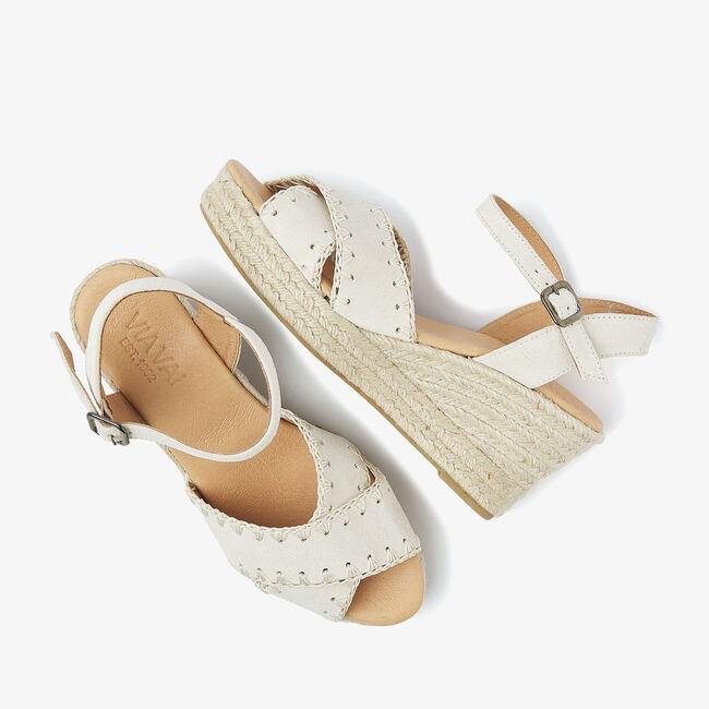Beige VIA VAI Sandaletten mit Absatz LUISA AYLA - large